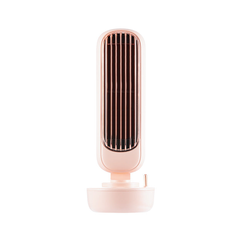 Humidifier Fan 2 in 1 Portable Desktop Mini Fan Humidifier USB Charging Silent Adjustable Spray Office household Cooling Fan - SANDO 