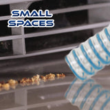 Universal Dryer Pipe Vent Hose Vacuum Attachment Dust Cleaner Kit Removes Lint Brush For Washing Machine Accessories - SANDO 